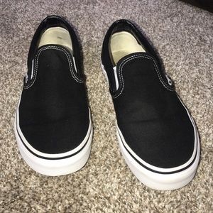 Van slip on shoes (black)